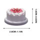 thumbnail image 2 of Ganfancp Decoracion Navideña Adornos Pastel de Resina Caja de Regalo Arbol de Navidad Corona de Navidad Decoracion Ofertas Flash Liquidación 1 X Arreglo de Tarta de Navidad, 2 of 7