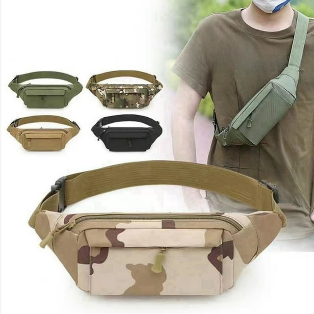 Xihbxyly Riñonera de Moda, Diseño de Gran Capacidad, Cinturón Ajustable, Tejido de Nailon Resistente, Opciones de Transporte Versátiles, Ideal para Viajes, Ejercicio, Ciclismo y Ocio, Unisex, 1 Unida