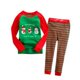 thumbnail image 1 of Conjunto de Pijamas de Navidad para niños y niñas, ropa de dormir 100% de algodón, Papá Noel, muñeco de nieve, 2 a 7 años, invierno, nuevo, 1 of 4