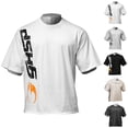 thumbnail image 3 of GASP Bodybuilding T-Shirt for Men - Short Sleeve Gym Shirt for Training and Motivation White M, 3 of 5