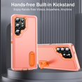 thumbnail image 3 of Funda BahaHoues para Samsung Galaxy S25 Ultra Clear/Orange, 3 of 8