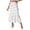 A-White485, variant on XIAOCHA Women's Summer Polka-Dot Skirt High-Waist Casual Date Midi Skirts