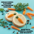 thumbnail image 4 of Cheryl's Cookies® Buttercream-Frosted Walnut Carrot Cake Cookies 90ct Case, Cookies Individually Wrapped, Fresh-Baked, Kosher, Bulk Value Gift Pack, Snack, Treats, Desserts, 4 of 6