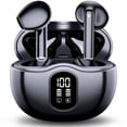 thumbnail image 1 of VEATOOL Wireless In-Ear Earbuds, Hi-Fi Stereo 3D Bass Ear Buds, 4 ENC Noise Cancelling Mic, 36Hrs Playing Time, IP7 Waterproof, 1 of 5