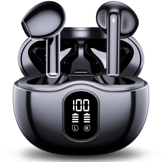 VEATOOL Wireless In-Ear Earbuds, Hi-Fi Stereo 3D Bass Ear Buds, 4 ENC Noise Cancelling Mic, 36Hrs Playing Time, IP7 Waterproof
