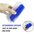 thumbnail image 5 of Cat Self Groomer, 2 Pack Cat Grooming Brush, Cat Face Scratcher, Wall Corner Groomers Soft Grooming Brush Cat Massage Combs for Short Long Fur Cats, Softer Massager Toy for Kitten Puppy, 5 of 9