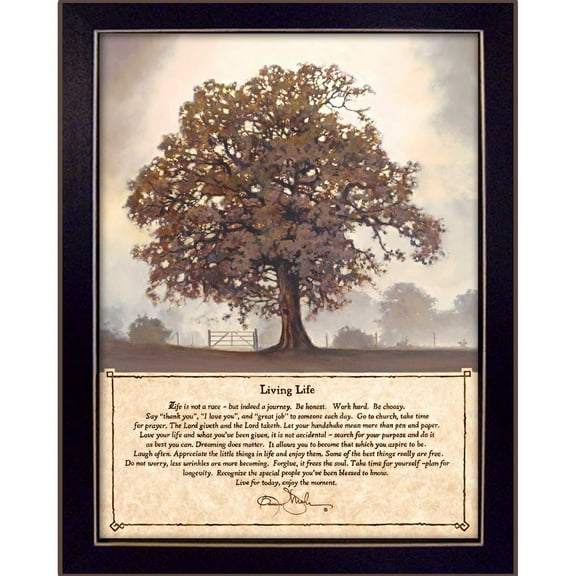 Living Life by Bonnie Mohr Framed Painting Print