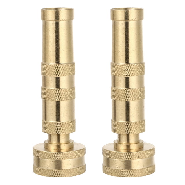 MasteelfCA 2 Pcs Buse de Tuyau Robuste Réglable pour Jardin Extérieur 4 Pouces