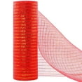 thumbnail image 2 of Lilixerw Mesh Ribbon for Wreaths,Red White Poly Deco Mesh Rolls,Christmas Ribbon for Wreaths,Swags and Christmas Tree Decoration, 2 of 2