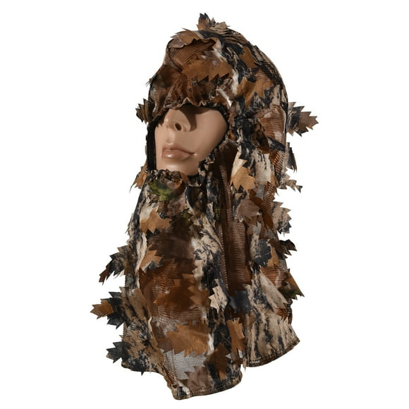 Ghillie Hunting Hat Camouflage Leaf Headgear Mosquito Net Hat Hunting
