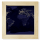 thumbnail image 1 of Marco Cuadrado de Madera con Pantalla de Mapa Aéreo Unbranded 8 x 8, 1 of 4
