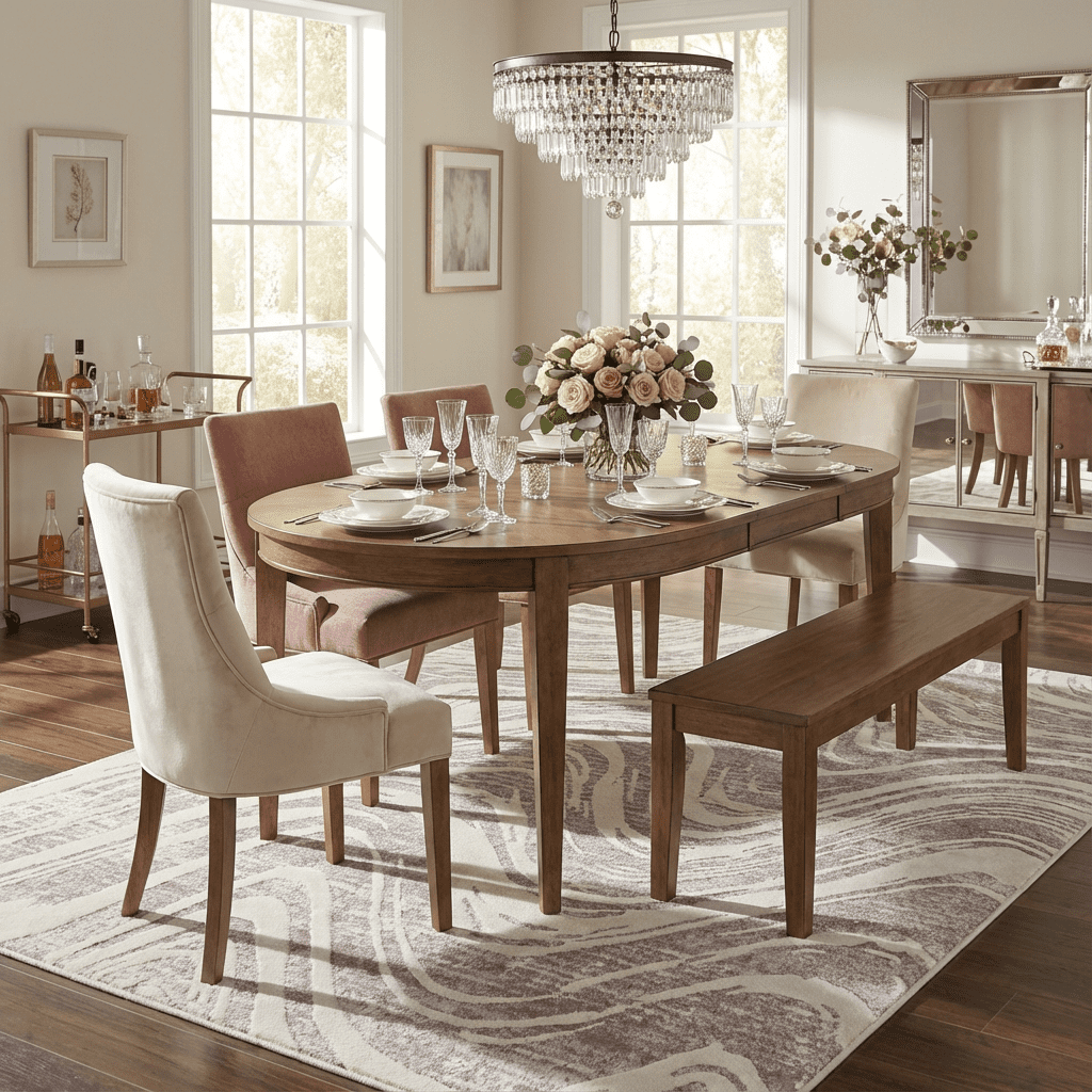 Rug Branch Nomad Abstract Indoor Area Rug, Beige, Coastal - Living Room, Bedroom, Dining Room