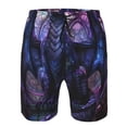 thumbnail image 3 of Pofeuu Fantasy Dragon In Cathedral Prin Men's Swim Trunks Quick Dry Bathing Suit Swimming Board Shorts Mesh Lining Beach Swimwear-Medium, 3 of 6