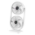 thumbnail image 4 of Ventilador de ventilador de escritorio liviano Operación tranquila Operación Doble 3 velocidades Configuración para el dormitorio de la, 4 of 8