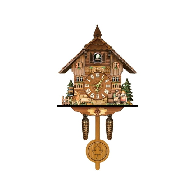Xingzhi Imitation Wood Style Cuckoo Clock For Decorative And Delicate Ambience Precise And Accurate CL010
