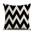 thumbnail image 1 of EASTIN Black And White Outdoor Pillows Outdoor Pillow Decorative Throw Pillows Black White Waterproof Hugging Pillow Household Design Pattern Sand Pillow, 1 of 3