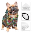 thumbnail image 3 of Haiem Color Summer for Winter Dog Hoodie Sweatshirts with Pockets Warm Dog Clothes for Small Dogs Chihuahua-XX-Large, 3 of 7