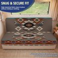 thumbnail image 2 of XYZCANDO Southwestern Geometric 2 Piece RV Camper Sofa Slipcovers Washable Stretch Recreational Vehicle Couch Protector for Travel Trailer Furniture Decor, 2 of 7