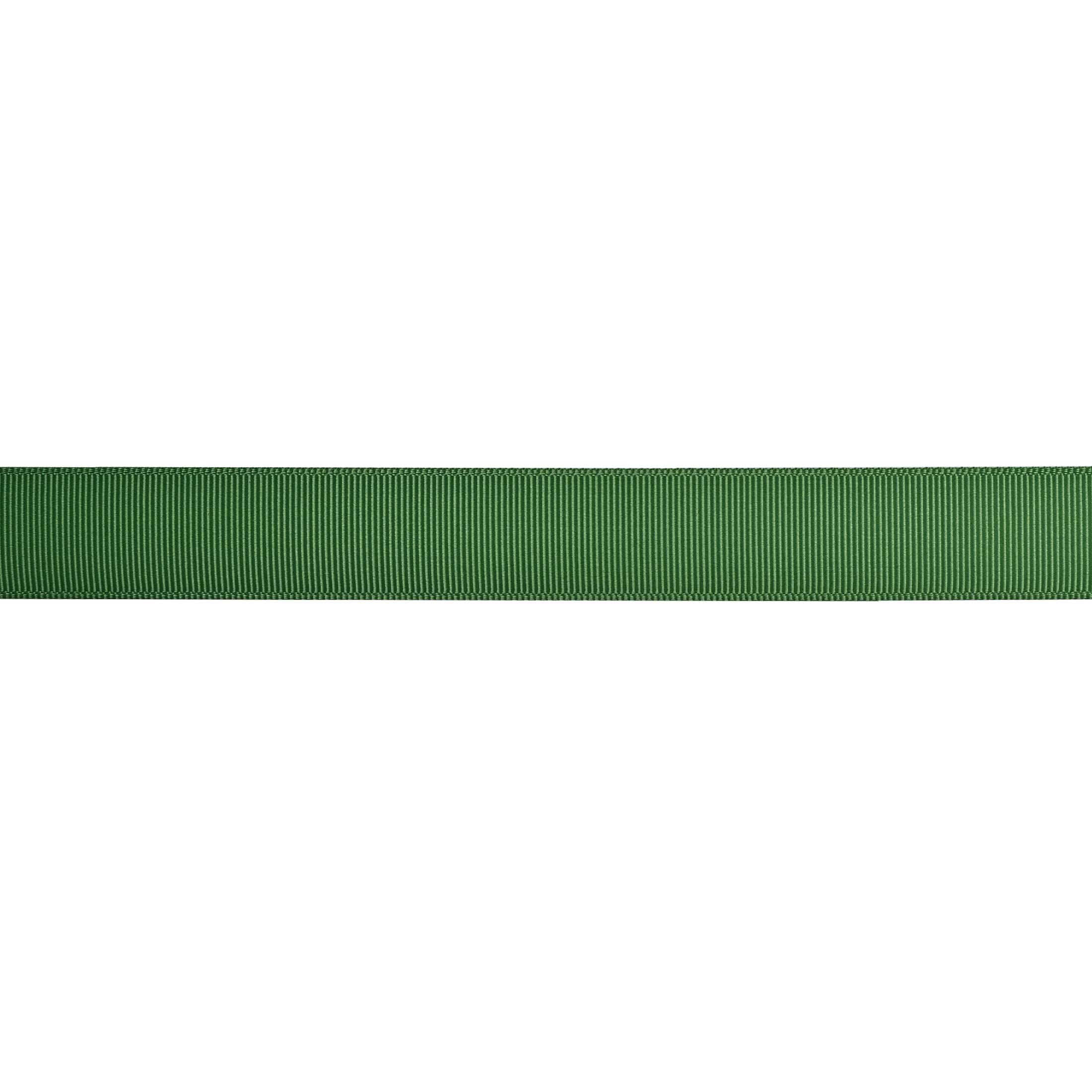 Gwen Studios 7/8" Grass Green Grosgrain Ribbon, 6 Yards
