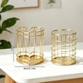 thumbnail image 2 of Metal Pen Holder Desk Organizer, Makeup Brushes Cup, Multi Purpose Pencil Storage Caddy For Home Office, Sleek And Sturdy Design (Multicolor ,10*8), 2 of 9