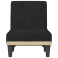 thumbnail image 2 of vidaXL Chaise Longue Black Velvet, 2 of 5