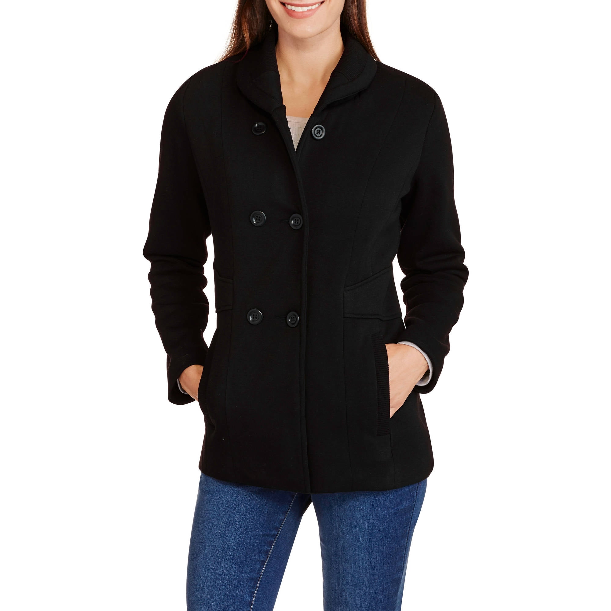 Women's DoubleBreasted Fleece Jacket