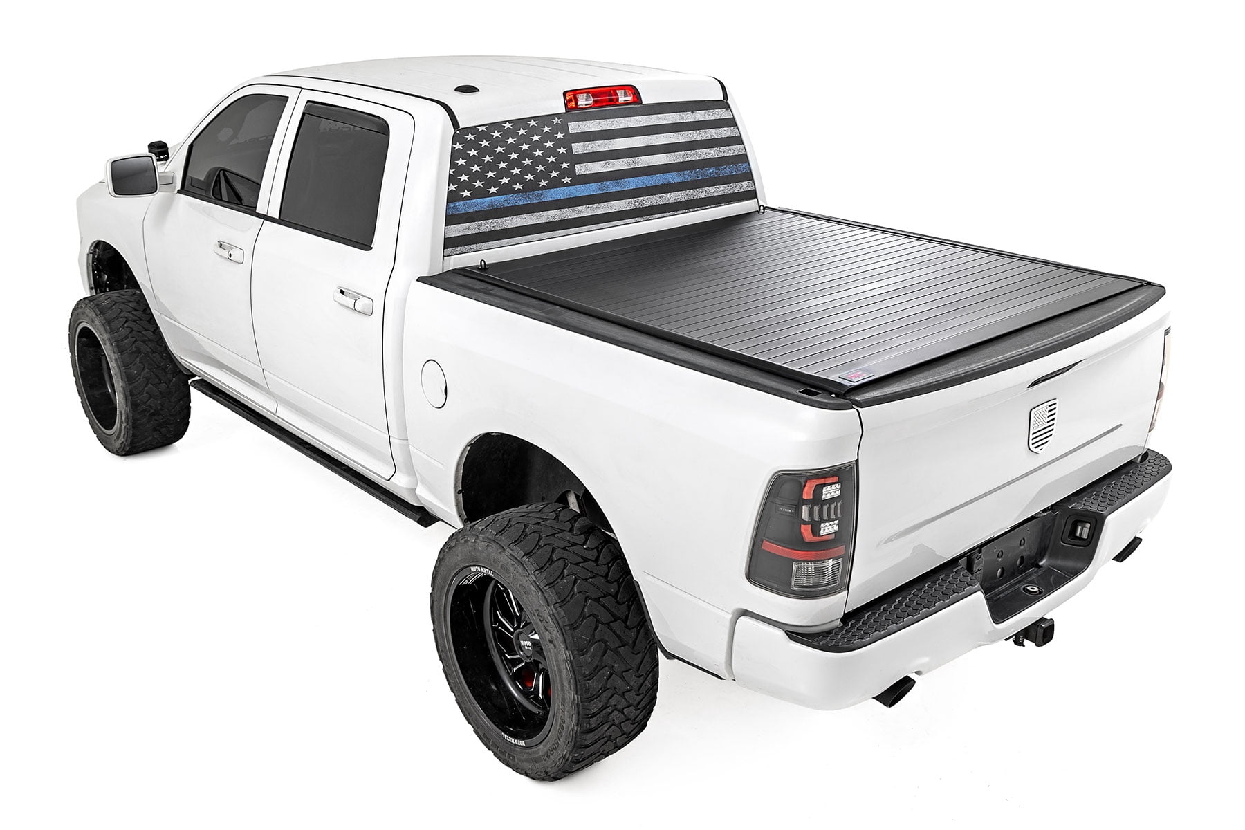 Rough Country Hard Roll-Up Bed Cover for 2009-2018 Ram 1500 | 5'7" - 50319550