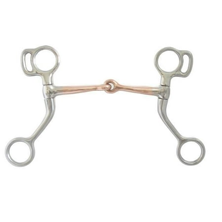 - Miniature Horse Tom Thumb Training Bit Copper Mouth Stainless Steel Cheeks