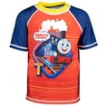 thumbnail image 4 of Thomas & Friends Thomas the Train Toddler Boys Rash Guard and Swim Trunks Outfit Set Toddler, 4 of 5