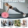 thumbnail image 7 of BESTSKY Exercise Ball,23.6"*23.6"*9.8" Balance Ball,Anti-Slip Exercise Balls,Pink, 7 of 7