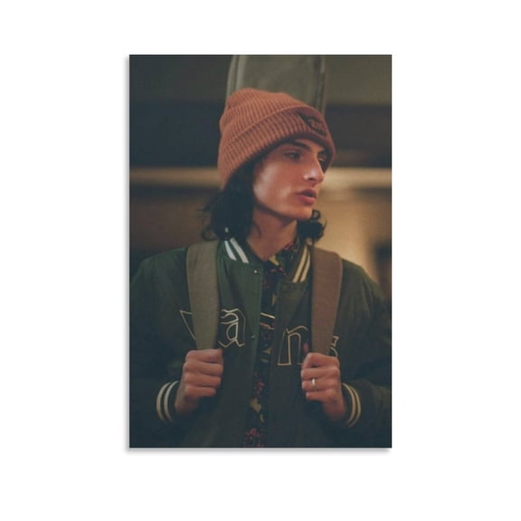 Finn Wolfhard Canvas Poster Canvas Poster Wall Art Picture Prints Hanging Photo Gift Decor Home Posters Artworks 12x18inch(30x45cm)