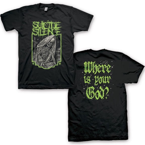 Suicide Silence Men's Unanswered T-Shirt XX-Large | Officially Licensed Merchandise