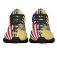 thumbnail image 5 of New Jersey And American flag Shoes Sneakers for Women Men Black Size 9, 5 of 7