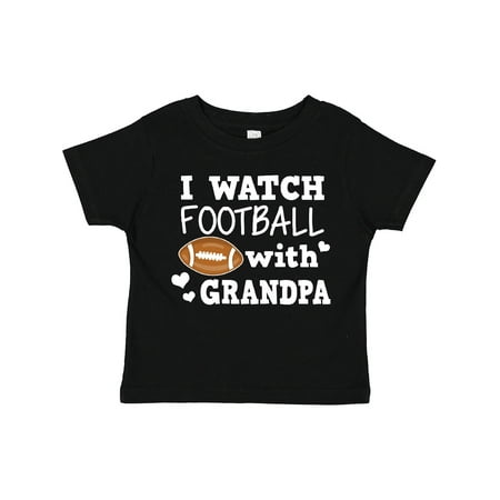 

Inktastic I Watch Football with My Grandpa Gift Toddler Boy Girl T-Shirt