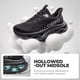 thumbnail image 3 of Zapatillas Deportivas Slip On para Mujer ALLSWIFIT Negras Talla 6, 3 of 9