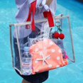thumbnail image 3 of Bolsa Transparente Para Exteriores, Bolsa De Piscina, Bolsa De Mano De Gran Capacidad, Bolsa De Natación Portátil, Bolsa De Playa Transparente Para Viaje, Estuche De Cosméticos qarigey OD014690-02, 3 of 6
