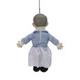 thumbnail image 5 of Poupée effrayante suspendue au visage fissuré avec son,Décoration d'intérieur pour Halloween, par Way To Celebration, 5 of 5