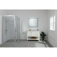 thumbnail image 2 of Helios 36in x 36in Hardwired LED mirror with touch sensor and color changing temperature 3000K/4200K/6400K, 2 of 5