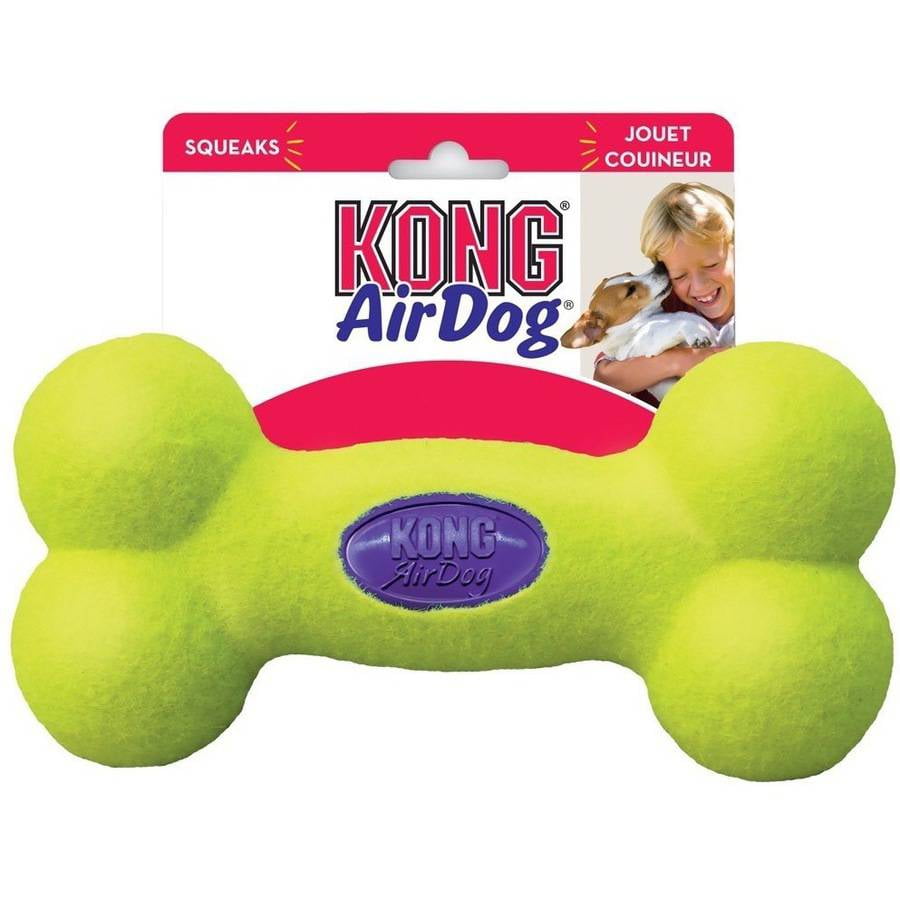 KONG Airdog Squeaker Bone Shape Dog Toy 