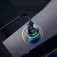 thumbnail image 4 of FM Transmitter Car Bluetooth 5.3, All-Metal PD 20 W & QC3.0 18 W Fast Car Charger Cigarette Lighter Car Bluetooth Adapter Car Hands-Free System, Nois, 4 of 5