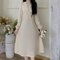 thumbnail image 5 of Elegant dress, Polyester, Ecru, XXL, 5 of 6