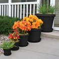 thumbnail image 3 of Bloem TR2000 20 in. Terra Pot Planter, Black, 3 of 5