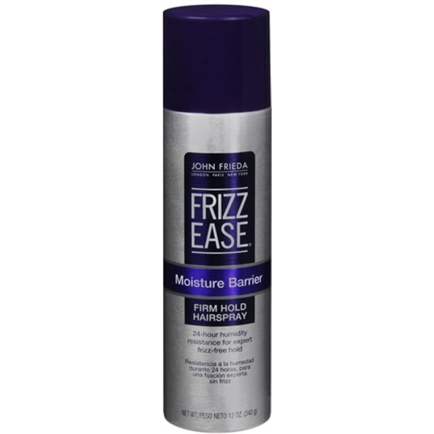 John Frieda Frizz-Ease Moisture Barrier Firm-Hold Hair Spray 12 oz (Pack of  6) 