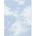 Blue Sky World Soft Fluffy Clouds Invite Special Event Theme Paper