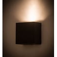 thumbnail image 3 of Meyda Tiffany 183291 Quadrato 6" Tall Wall Sconce - Black, 3 of 3