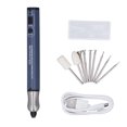 thumbnail image 2 of Electric Engraver,Electric Engraving Pen LED Electric Grinding Pen Electric Engraver Pen Convenient Use, 2 of 8