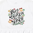 thumbnail image 4 of Inktastic Jesus is the Reason for the Season Christmas Bells and Stars Girls Toddler Dress, 4 of 5