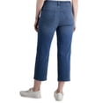 thumbnail image 2 of Style & Co. Women's High-Rise Straight Crop Jeans Petite True One (True One, 4P), 2 of 3