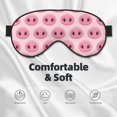 thumbnail image 5 of Uemuo Pig Nose Pattern Sleep Eye Mask - Light Blocking Sleep Mask Blocking Out Light Perfectly, Soft and Comfortable Night Eye Mask, Eye Blinder, 5 of 7