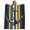 Navy, variant on Nautical Anchor Fleece Throw Blanket for Couch, Navy Blue Yellow Striped Farmhouse Ombre Microfiber Flannel Blanket for All Season, Lightweight Soft Throw Blankets for Bedroom, Living Room, 60"x80"